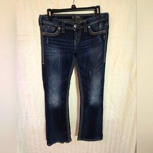 Silver Pioneer Blue Jeans